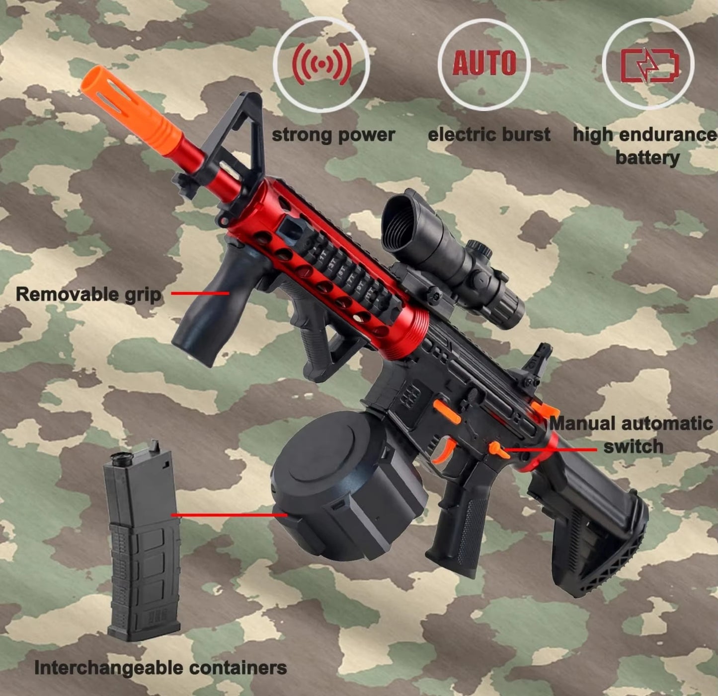 Gelzoo M416 Gel Blaster