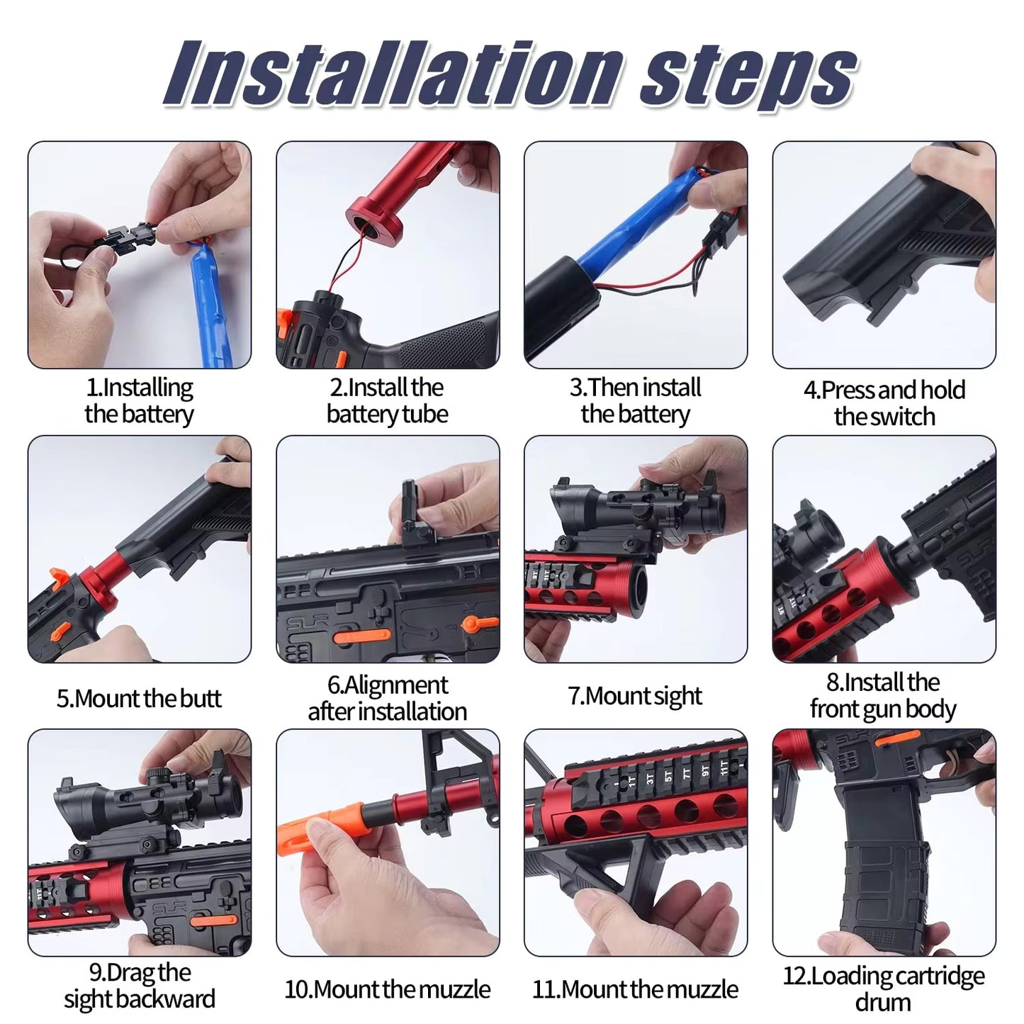 Gelzoo M416 Gel Blaster